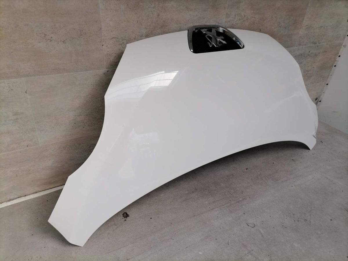 Peugeot 107 original Motorhaube KWD Weiß Bj.2011